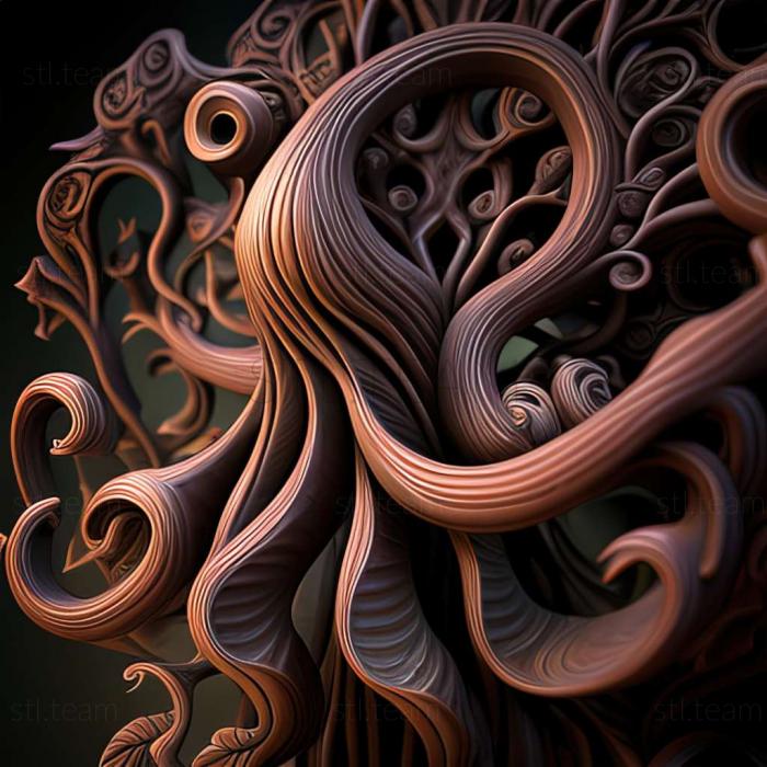 3D model tentacles (STL)